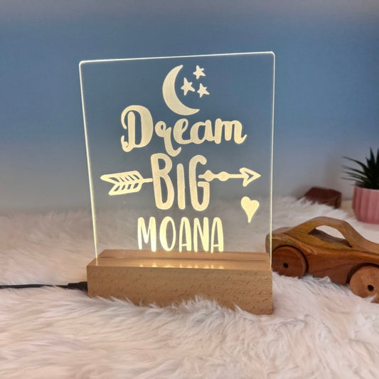 Engraved Table Lamp