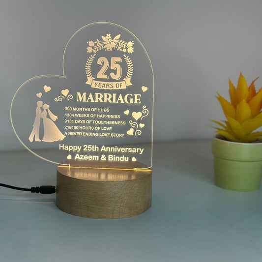 Engraved Table Lamp