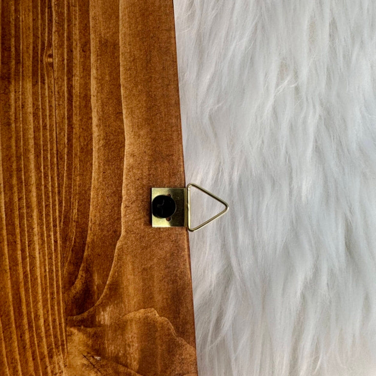 Wooden Family Name Plate