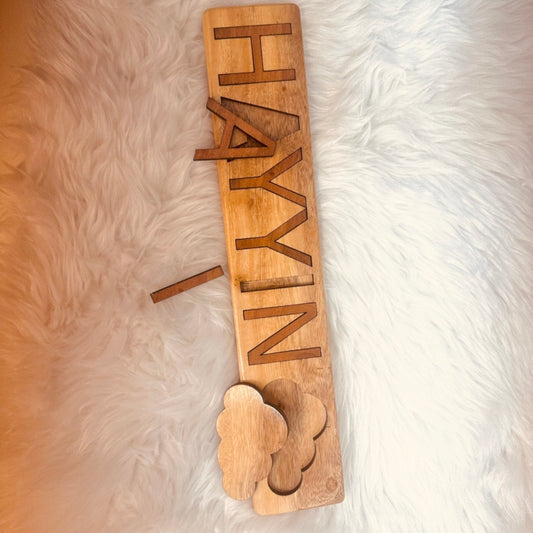  Wooden Name Puzzle