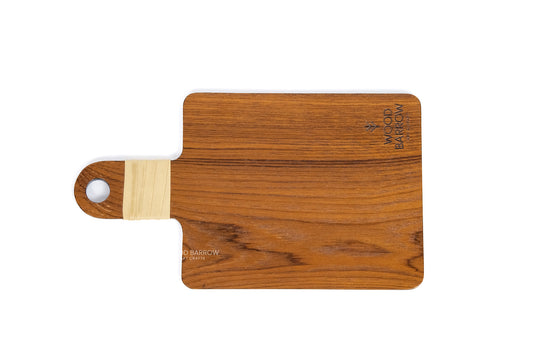 Wooden Menu Holder with Leather Strap
