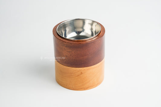 Round Wooden Bakhoor Burner