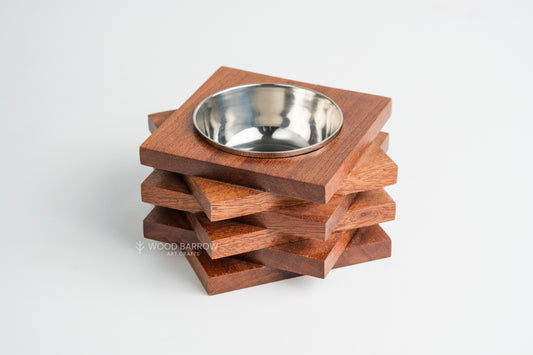 Unshape Wooden Bakhoor Burner: Handcrafted Aesthetic Incense Holder