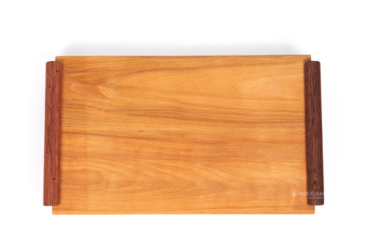 Modern Wooden Tray/Cutting Board Combo - Stylish Kitchen Essential