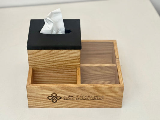 Wooden Tissue Box