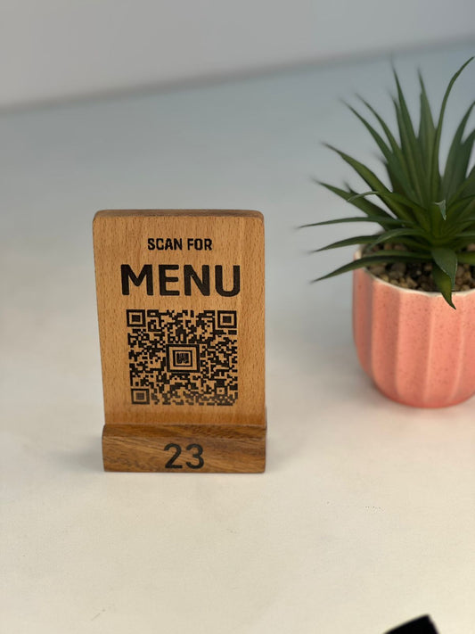 Customized Menu Stand