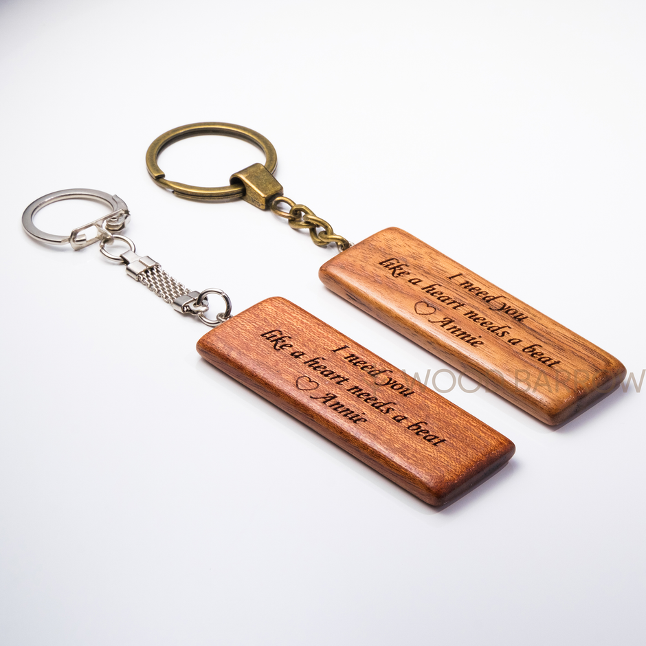 Creative Key Chains Personalized Wooden Key Chains | Unique Wooden Art and Crafted Gifts