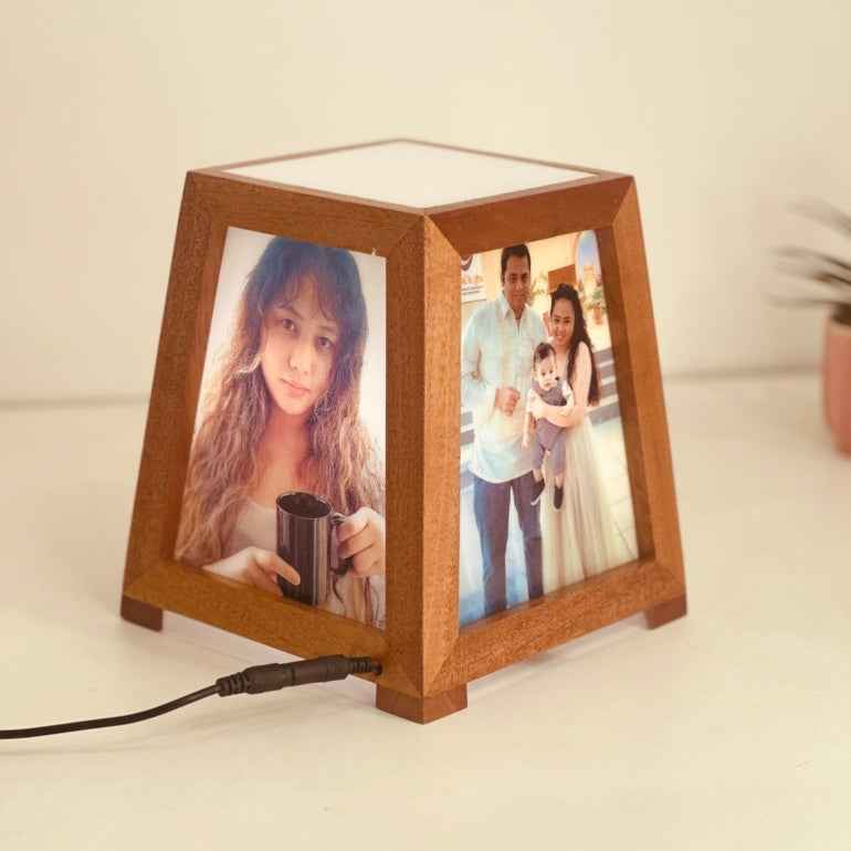 Personalized LED Lights Table Lamp with Photo