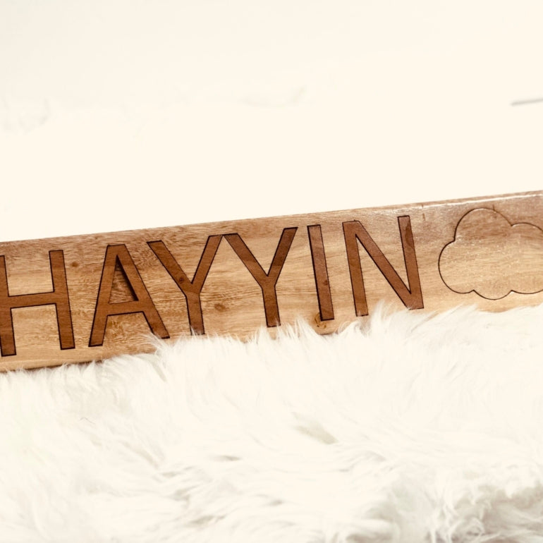  Wooden Name Puzzle