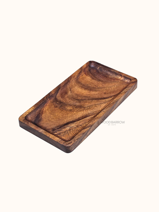 Solid Wood Serving Platters and Trays