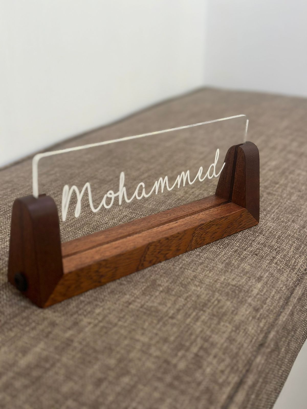 name plate