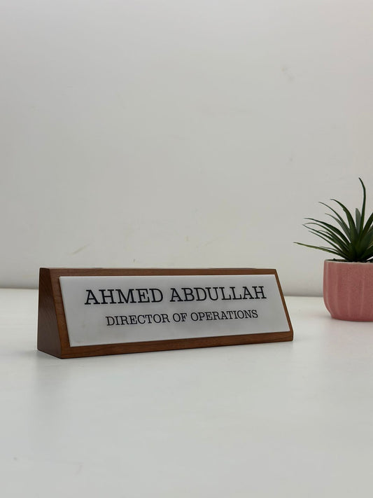 office name plate