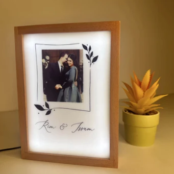 Personalized LED Lights Table Lamp Gift