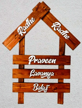 Home Name Board